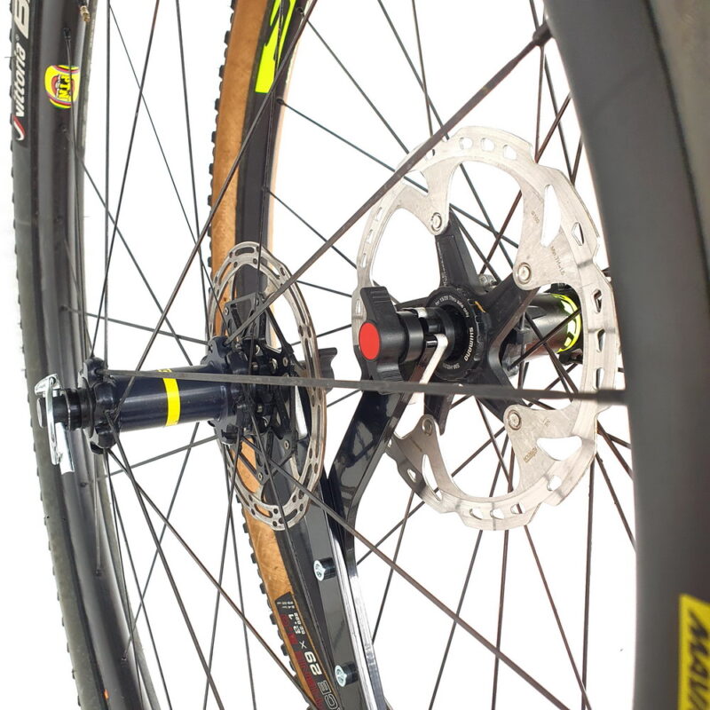 Bicycle wheel-holder-adapter